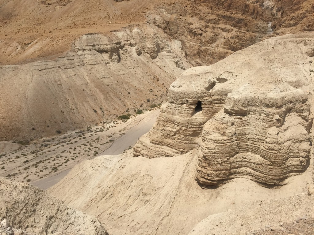 Cave where the Dead Sea Scrolls were found