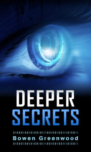 The cover of new clean thriller Deeper Secrets