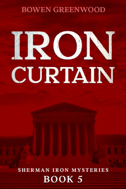 The cover of Iron Curtain: A courthouse